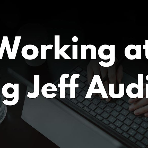 Working at Big Jeff Audio!