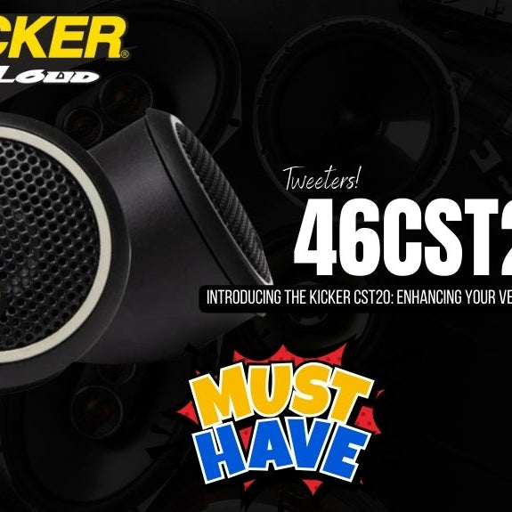 Introducing the KICKER CST20: Enhancing Your Vehicle's Audio Experience