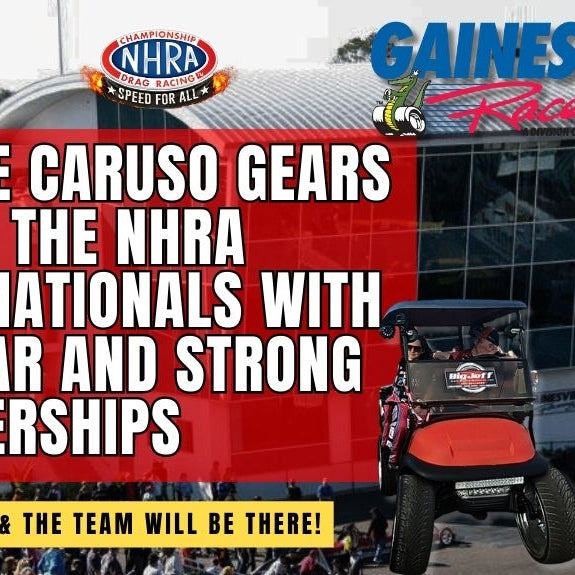 Camrie Caruso Gears Up for the NHRA Gatornationals with New Car and Strong Partnerships