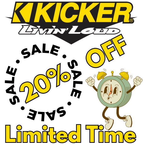 Kicker Monthly Sale