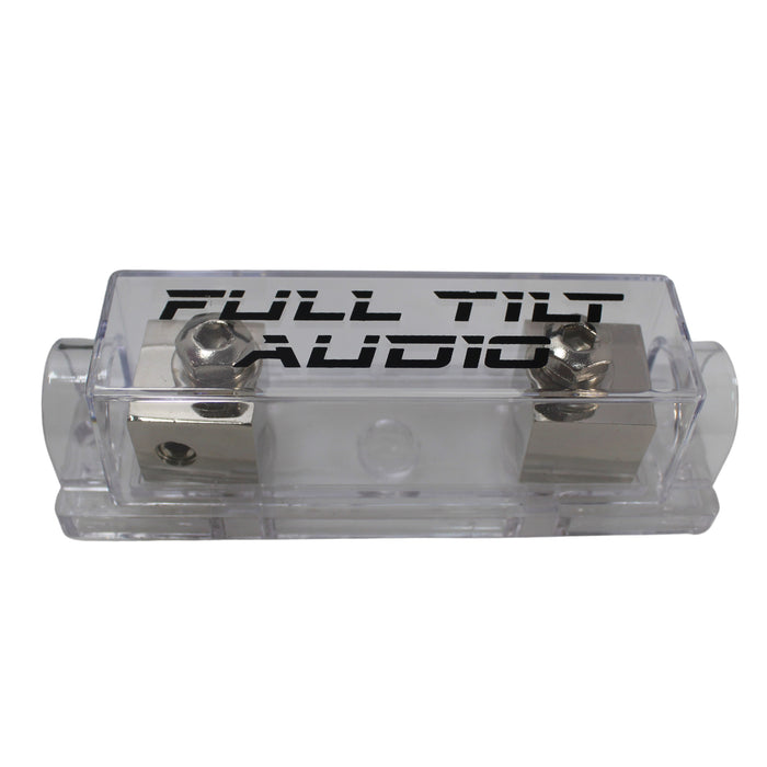 Full Tilt Audio 100% OFC 0 Gauge White / Black Amplifier Install Kit