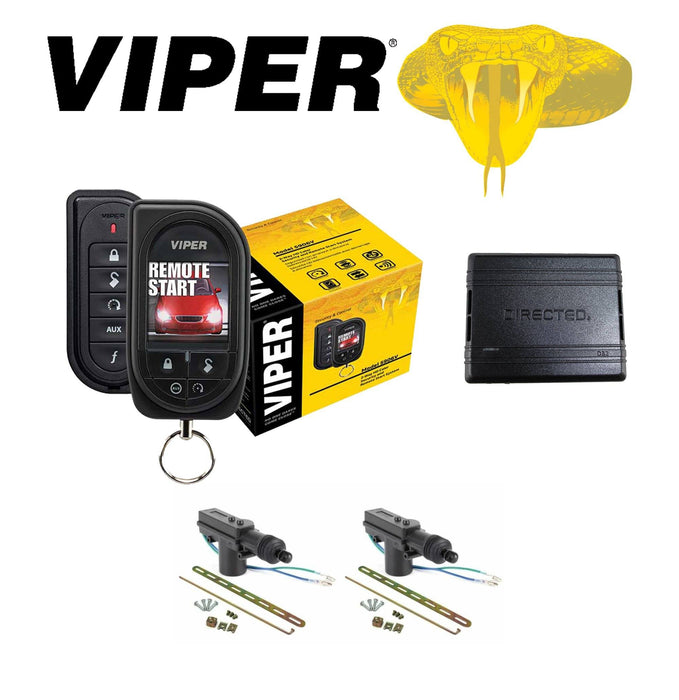 Viper Color OLED 2-Way Remote Start + DB3 Bypass Module + 2 Door Locks 5906V