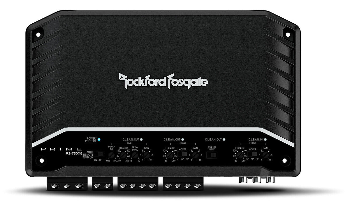 Rockford Fosgate Prime 750W 5-Channel Full Range Class-D Amplifier R2-750X5