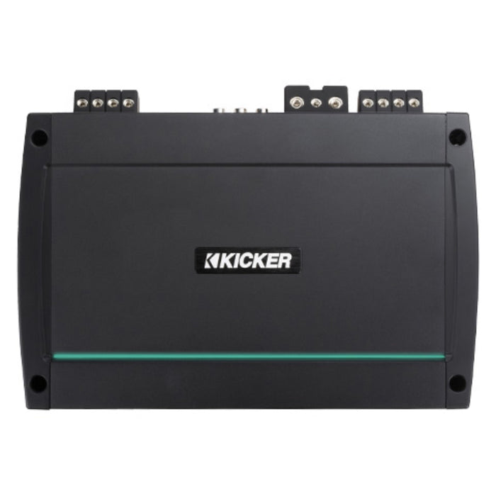 Kicker Full Range 4 Channel Marine Amplifier ClassD 1100W Peak 2Ohm +Install Kit