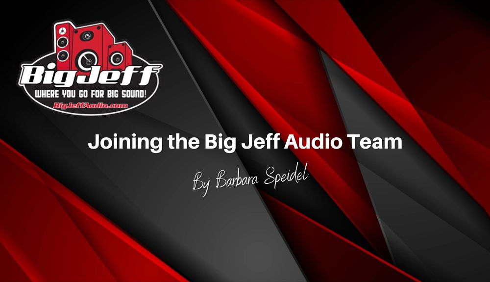 Joining the Big Jeff Audio Team