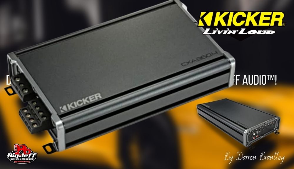 Unleash the Power of Sound: Discover the Kicker CX-Series Amplifiers at Big Jeff Audio!