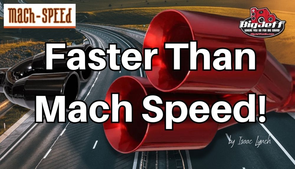 Faster Than Mach-Speed Sound