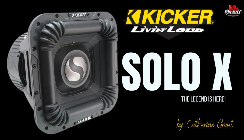 Unleash the Power of the 12” Kicker SoloX L7X Subwoofer
