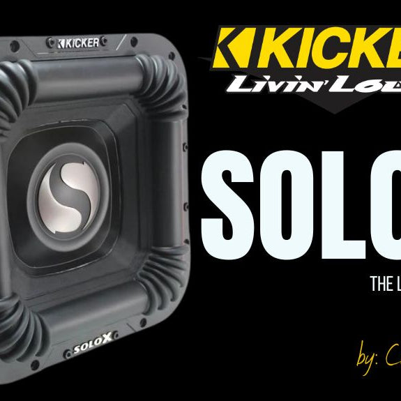 Unleash the Power of the 12” Kicker SoloX L7X Subwoofer
