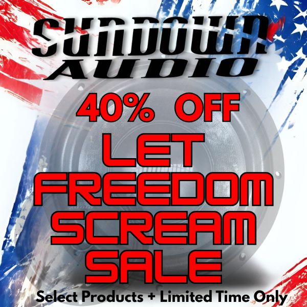 Sundown Audio's "Let Freedom Scream" Sale