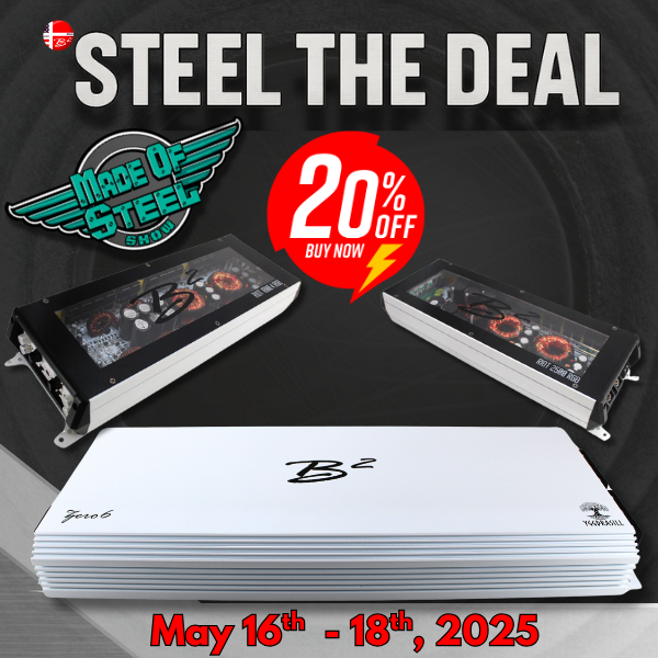 Steel The Deal: B2 Audio Amplifier Flash Sale