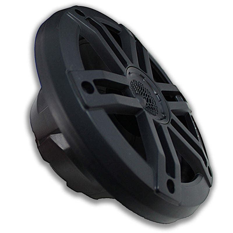 Rockford 6.5 Front Enclosures /w Black Marine Speakers for 2018+ Polaris Ranger