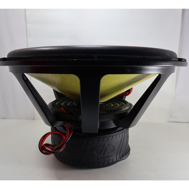 DD Audio 21" USA Built Dual 2-Ohm 4 VC 3200-W RMS Subwoofer 9921C Black OPEN BOX