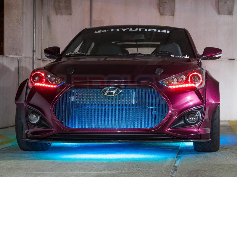 LEDGlow 24" Add-On Grill Tube for Million Color Wireless Underbody LED Light Kit