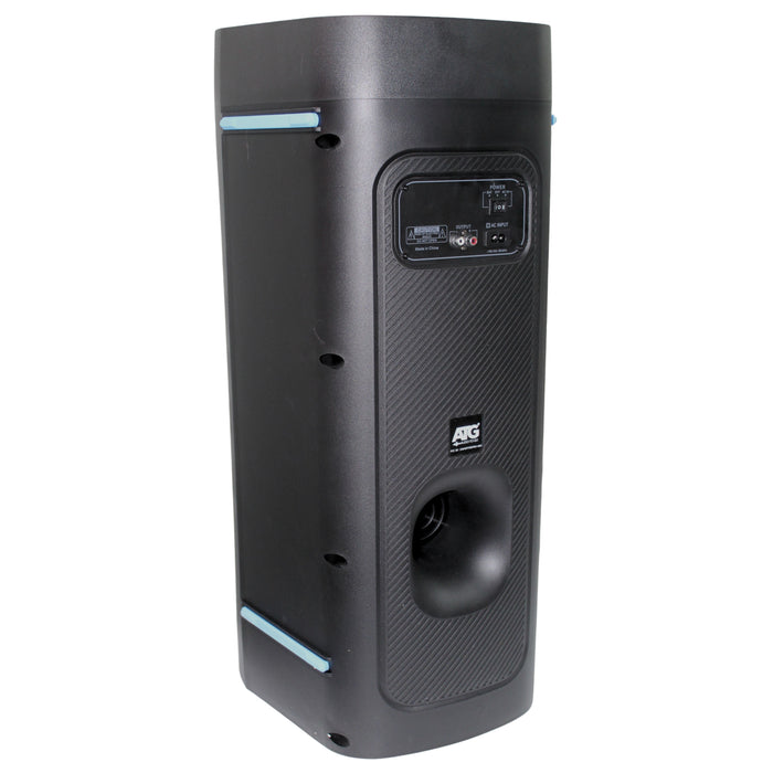 Dual 8" 2-Way Woofers Karaoke Party Speaker with RGB & Bluetooth ATG FyrePro880