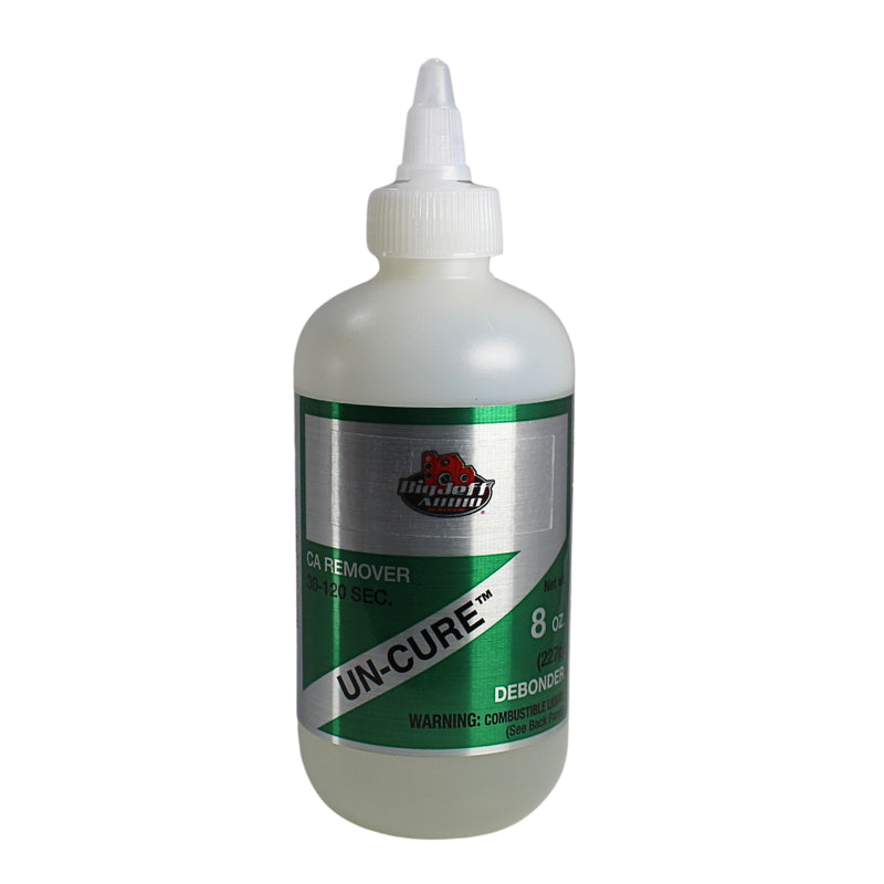 Big Jeff Audio 30-120 Sec 1-8 oz Adhesive Debonder CA Glue Remover Uncure