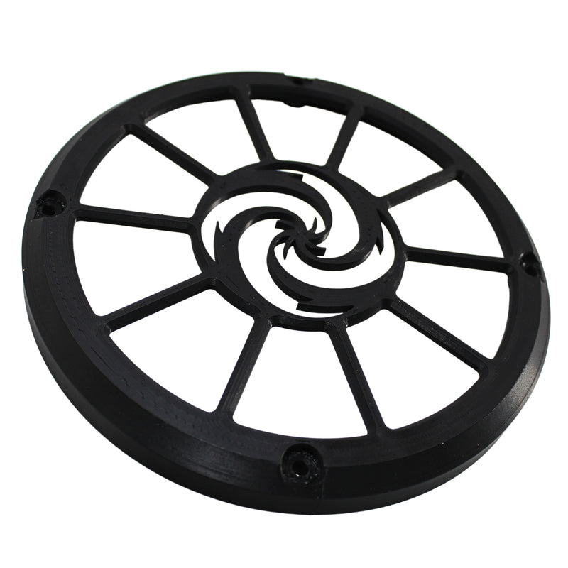 Pair of 6.5" Black Galeforce Logo 3D-Printed Speaker Grills for F-3 and G3 Series