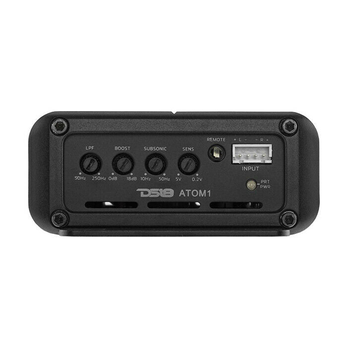 DS18 Ultra Compact 1000 Watts Max 1 Ohm Monoblock Digital Amplifier ATOM1