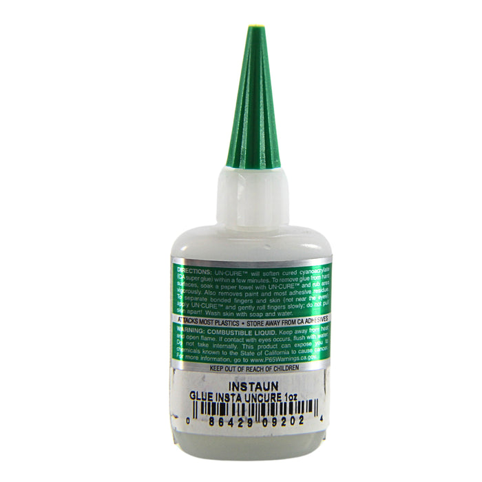 30-120 Sec 1 oz Adhesive Debonder Cyanoacrylate Remover Metra Uncure INSTAUN