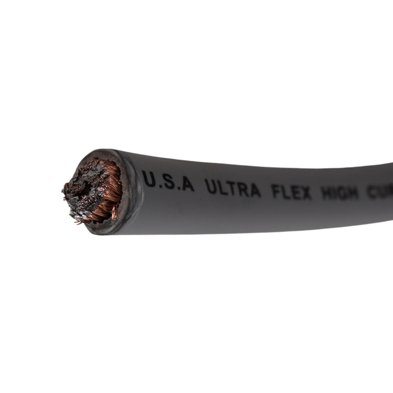 DS18 Car Audio 0 AWG CCA Power/Ground Wire Silver Lot Cut By The Foot