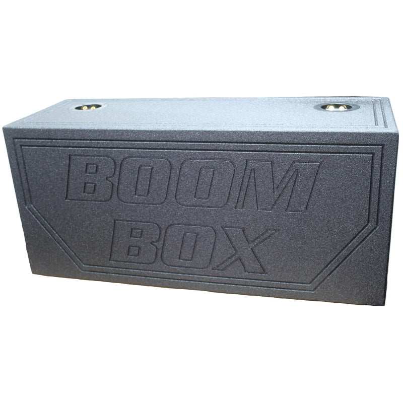 Pipemans Installation Dual 12" Vented and Coated Subwoofer Box 1" Baffle