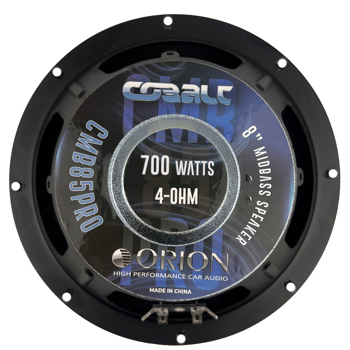 8 inch 175w RMS  4 ohm Ferrite Magnet ORION Midbass Speaker CMB85PRO