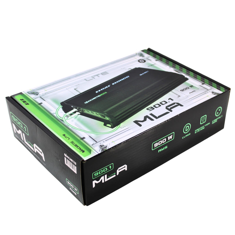 Deaf Bonce 900W 1 ohm RMS Class D Monoblock Machete Power Amplifier MLA-900.1