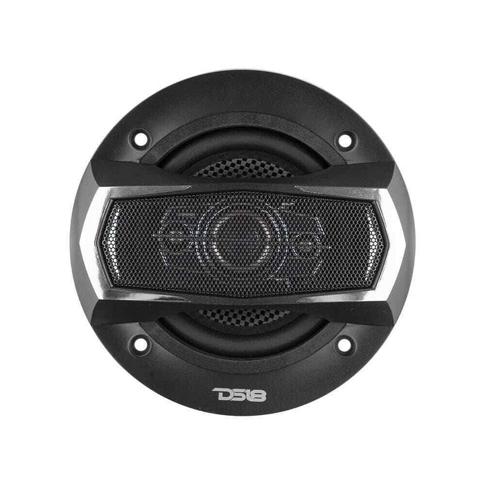 DS18 SELECT 140 Watt 4" 4-Way Coaxial Speaker w/ Piezo Tweeters 4 Ohm SLC-N4X