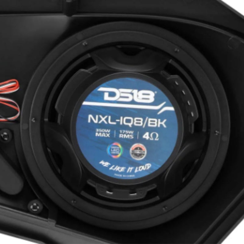 Polaris RZR Front Door Panels Loaded with NXL-IQ8 8" 175W RMS Coaxial Speakers