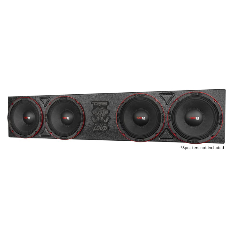 DS18 ENS-JGL48 Jeep Gladiator Vented Subwoofer Enclosure for Four 8" Subwoofers