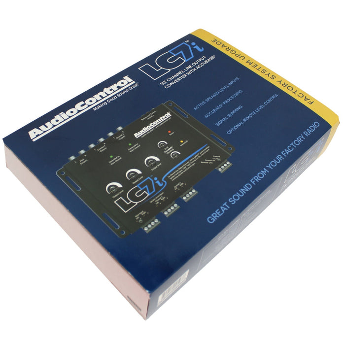 AudioControl 6 Channel Line Output Converter with Accubass LC7i
