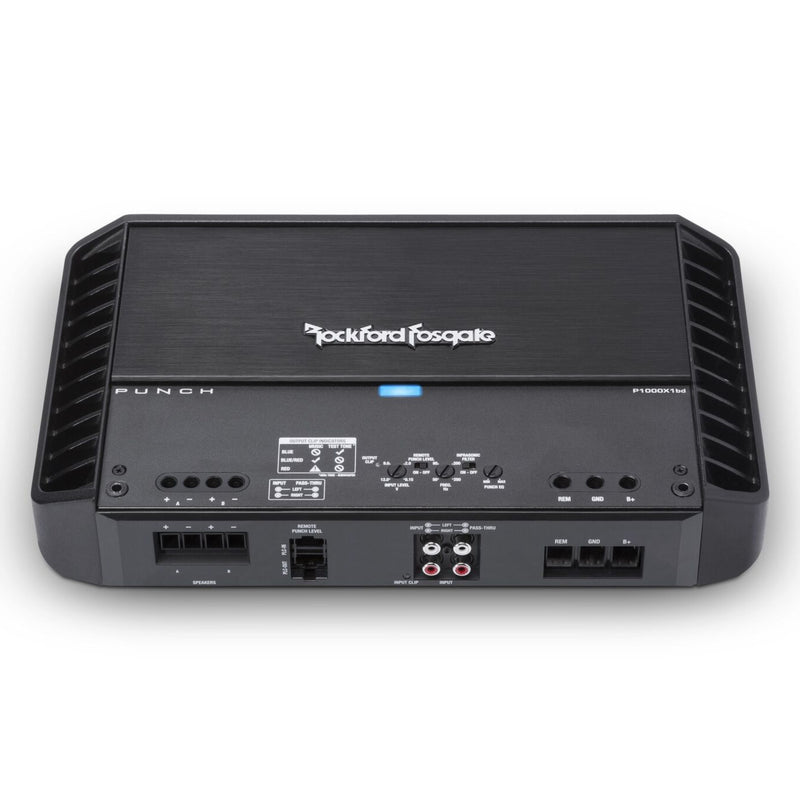 Rockford Fosgate P3 12" Subwoofers Ported Enclosure With P1000X1bd Amplifier