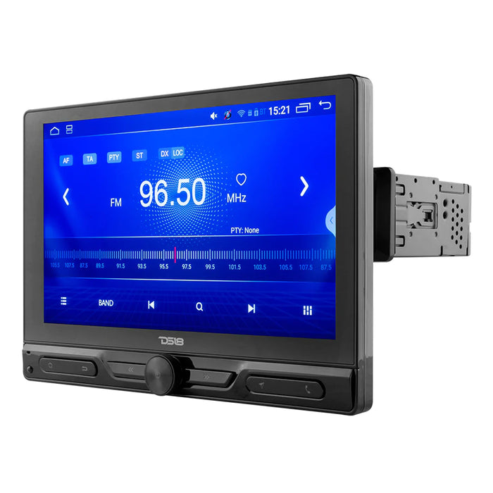 DS18 10.5" Bluetooth Radio 1DIN Mirror-Link USB/SD/AUX + Remote & DSP DDX10.5ADX