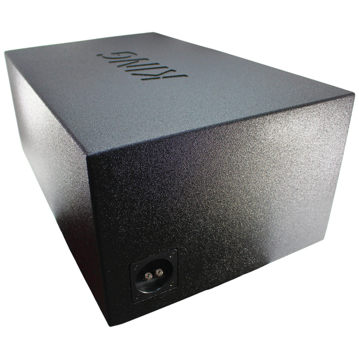 Dual 10" SPL Front Ported Sprayed Finish Universal King Box | AK-10DVXL