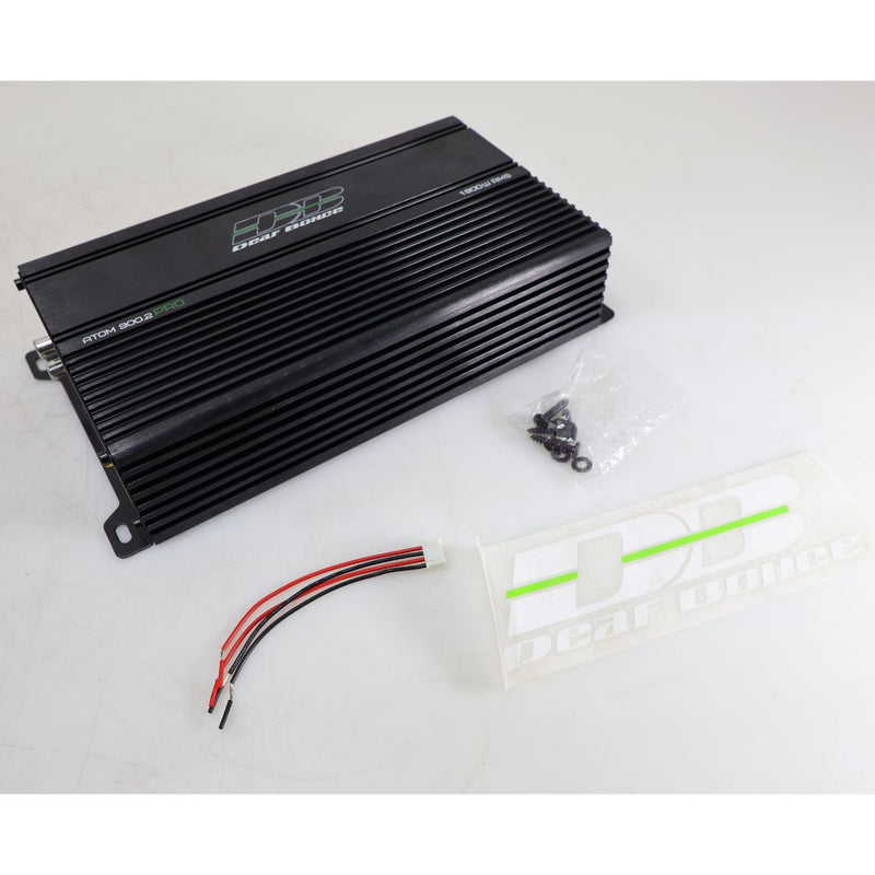 Deaf Bonce Apocalypse 900W 1 ohm 2-Channel Class D Amplifier OPEN BOX