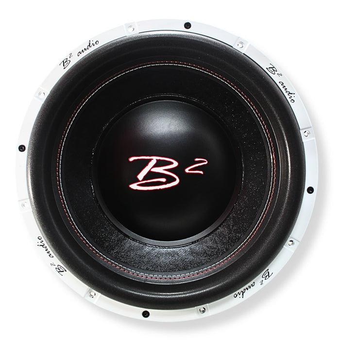 B2 Audio RAGE Series 15" 2000 Watt RMS Dual 2-Ohm 3" Voice Coil Subwoofer