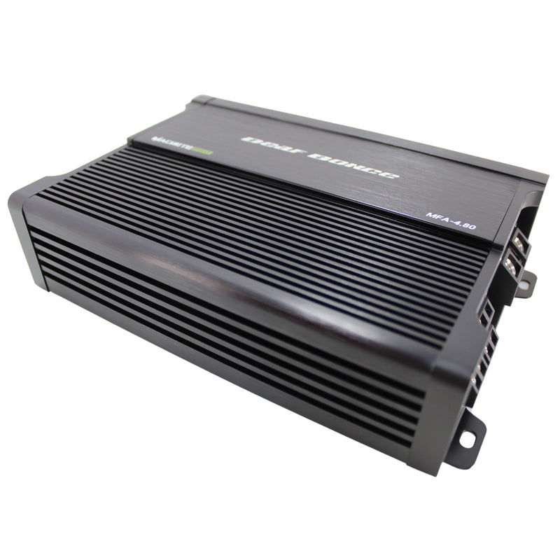 Deaf Bonce 4 Channel 120 Watt RMS 2 Ohm Class D Machete Fight Amplifier MFA-4.80