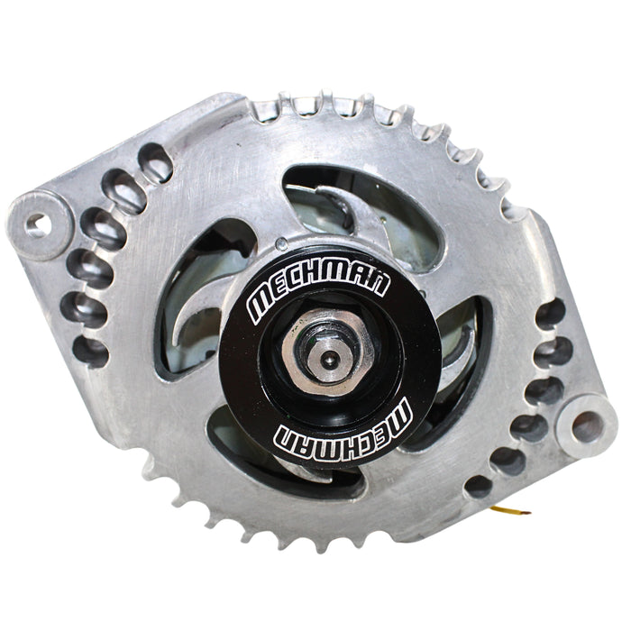 Mechman S-Series 240 Amp Universal Racing Alternator Natural Finish OPEN BOX