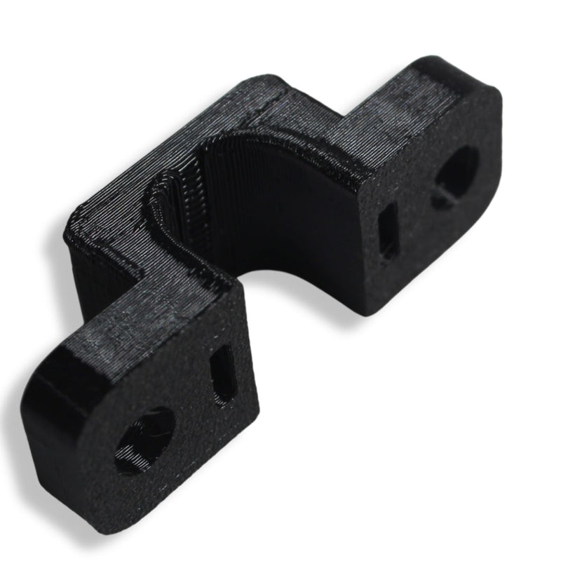 4 Gauge Cable Management Wire Comb Single Slot Can Use w/ Cable Tie Red/Black