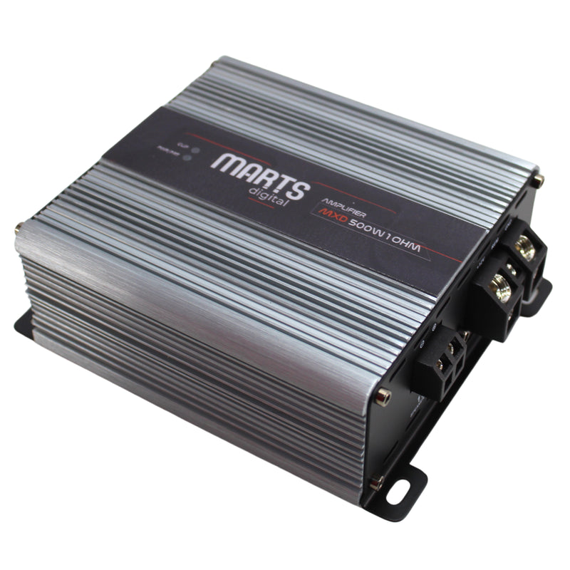 Marts Digital MXD Series Monoblock Full Range 500W 1 Ohm Amplifier MXD-500-1-V2