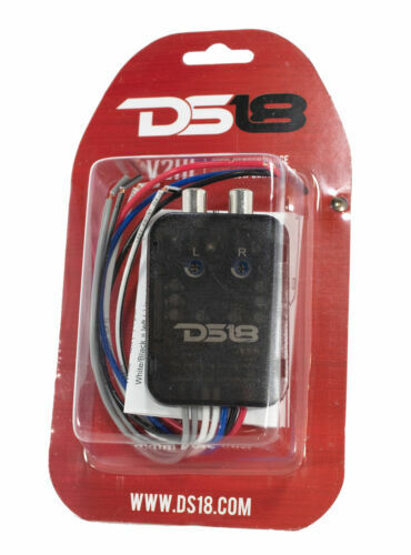 DS18 V2HL 2-Channel Line Out Converter,High-Level Speaker Signal to Low-Level