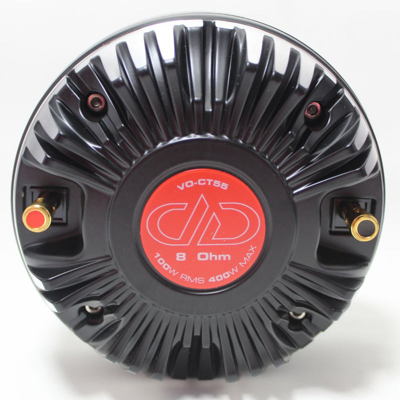DD Audio 2.0" VC 100 Watt RMS 8 Ohm Voice Optimized Compression Tweeter VO-CT55