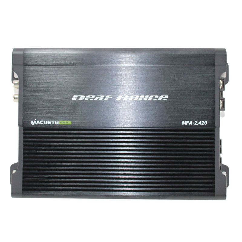 Deaf Bonce 2 Channel 1260 W RMS 4 Ohm Class D Machete Fight Amplifier MFA-2.420