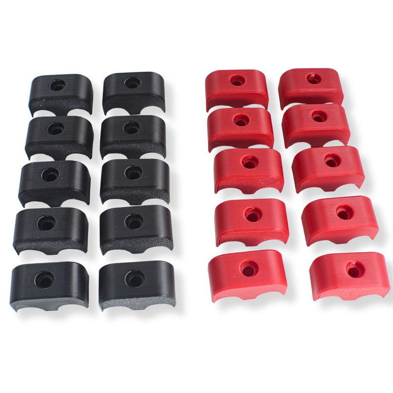 Big Jeff Audio 1/0 Gauge Cable Management Wire Comb 2 to 20 Pack