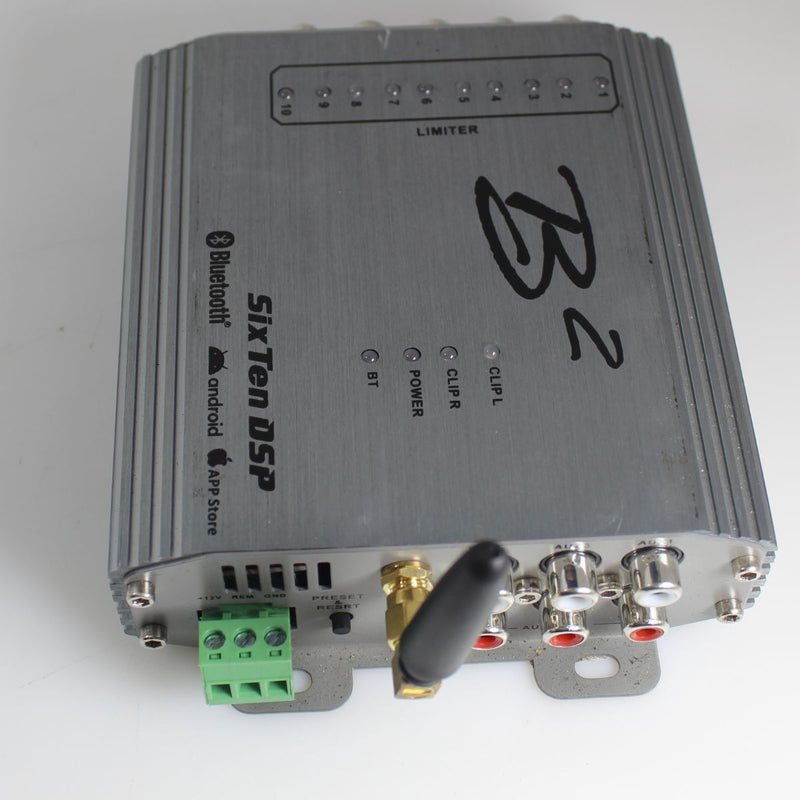 B2 Audio 4v 10 Channel DSP w/ Bluetooth IOS/Android App 96 KHz - 32 Bit OPEN BOX