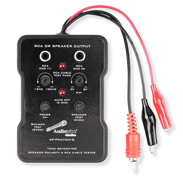 Audiopipe AP-PHATON-G Tone Generator & Speaker Polarity Tester