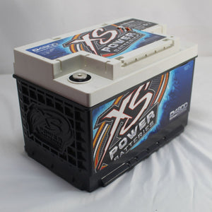 XS Power 12V 3000 W 74 AH AGM Car Audio Battery 3000 Amps BCI Group 48 OPEN BOX