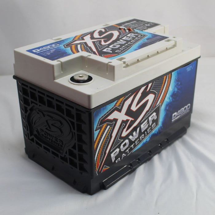XS Power 12V 3000 W 74 AH AGM Car Audio Battery 3000 Amps BCI Group 48 OPEN BOX