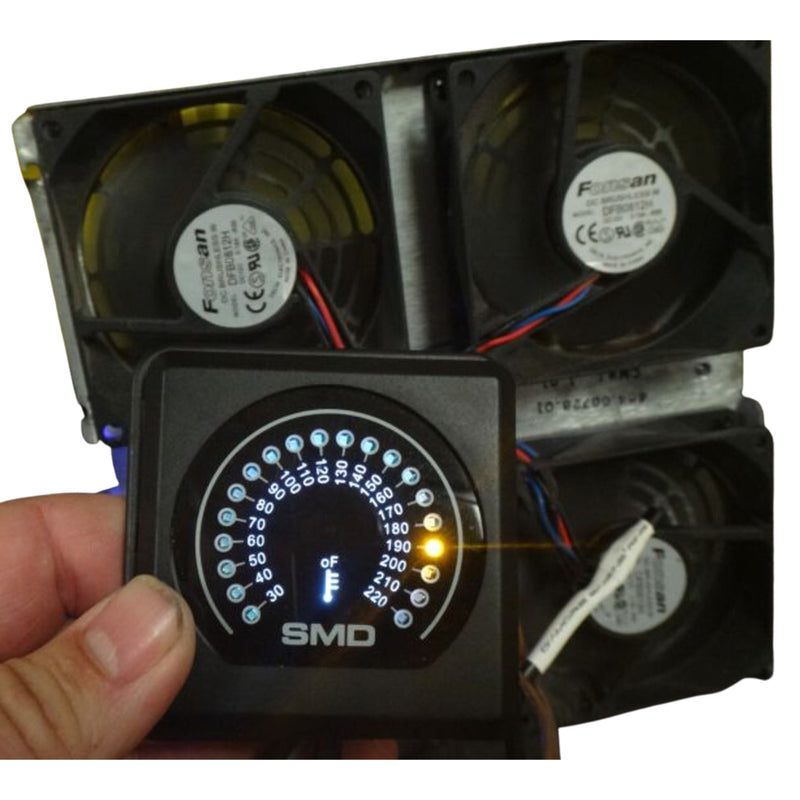 Steve Meade Designs Temp Meter w/ Programable Fan Output & Switchable Faceplates