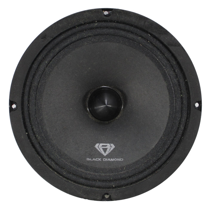 Black Diamond 8" Mid-Range Speaker 550 Watt 4 Ohm With Bullet M8.4B OPEN BOX